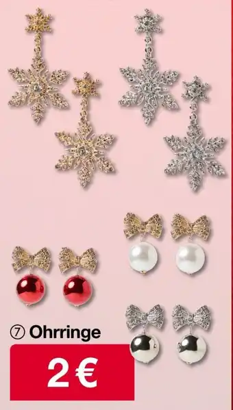 Woolworth Ohrringe Angebot