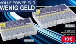 Woolworth Batterien Mignon Alkaline AA oder AAA Angebot