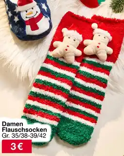 Woolworth Damen Flauschsocken Angebot