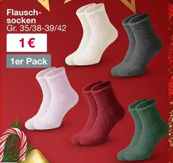 Woolworth Flausch- socken 1er Pack Angebot