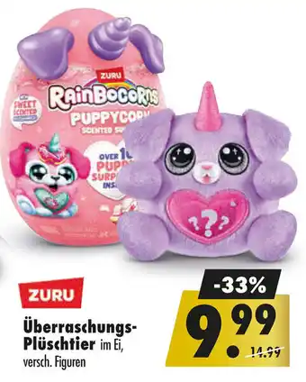 Mäc Geiz ZURU Überraschungs- Plüschtier Angebot