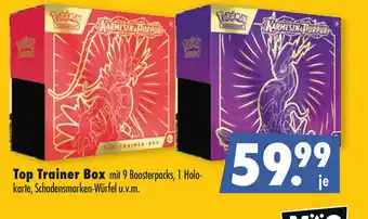 Mäc Geiz Pokemon Top Trainer Box Angebot