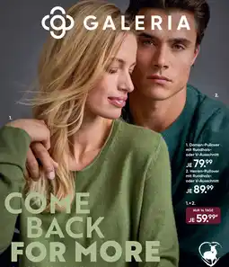 Galeria Damen-Pullover mit Rundhals- oder V-Ausschnitt Angebot