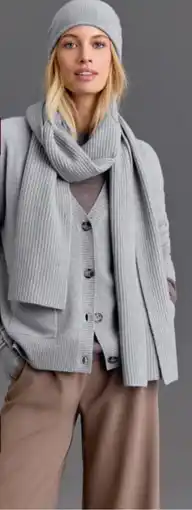Galeria Cashmere- Schal, Rippe Angebot