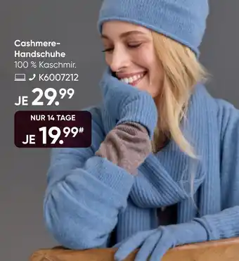 Galeria Cashmere- Handschuhe Angebot