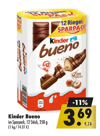 Mäc Geiz Kinder Bueno Angebot