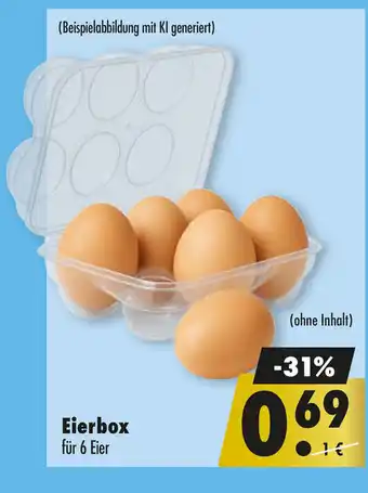 Mäc Geiz Eierbox für 6 Eier Angebot