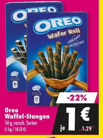 Mäc Geiz Oreo Waffel-Stangen Angebot