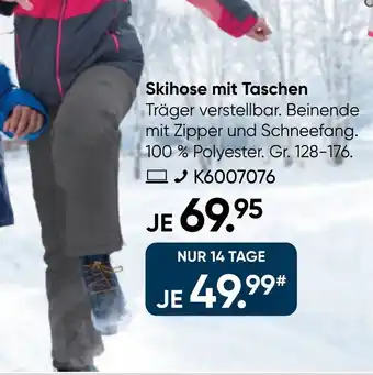Galeria killtec Skihose mit Taschen Angebot
