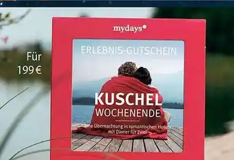 Famila Nord West Mydays Erlebnis-gutschein Kuschel Wochenende Angebot