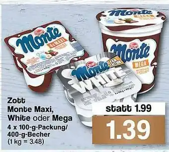 Famila Nord West Zott Monte Maxi White Oder Mega Angebot