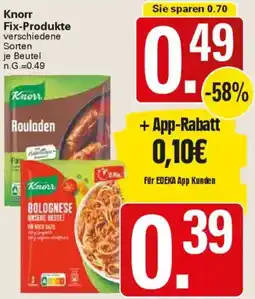 WEZ Knorr Fix-Produkte Angebot