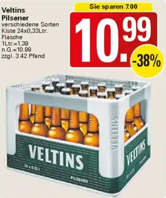 WEZ Veltins Pilsener Angebot