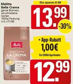 WEZ Melitta Bella Crema Angebot