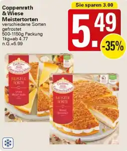 WEZ Coppenrath & Wiese Meistertorten Angebot