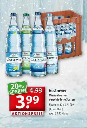 Getränkeland Güstrover Mineralwasser Angebot