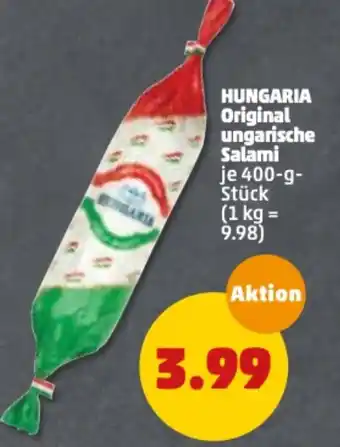 PENNY Hungaria Original ungarische Salami Angebot