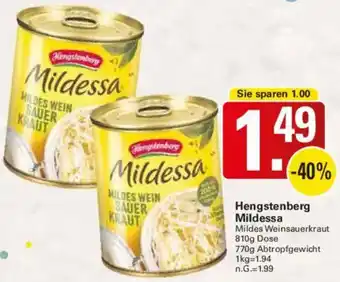 WEZ Hengstenberg Mildessa Angebot