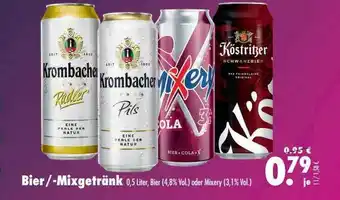 Mäc Geiz Bier Mixgetränk Oder Mixery Angebot