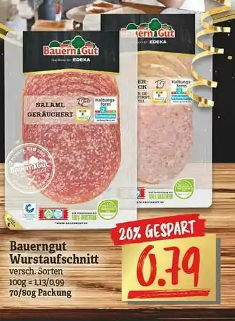 NP Discount Bauerngut Wurstaufchnitt Angebot