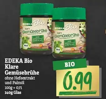 NP Discount Edeka Bio Klare Gemüsebrühe Angebot