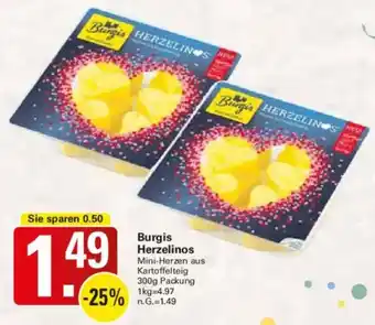 WEZ Burgis Herzelinos Angebot