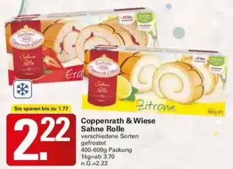 WEZ Coppenrath & Wiese Sahne Rolle Angebot