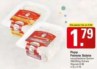 WEZ Popp Feinste Salate Angebot