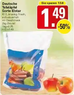 WEZ Deutsche Tafeläpfel Sorte Elstar Angebot
