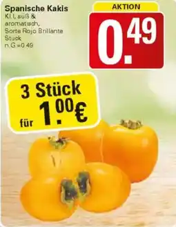 WEZ Spanische Kakis Angebot