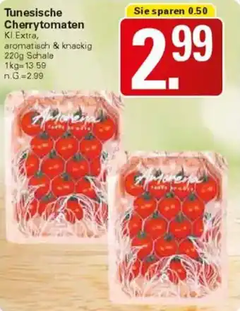 WEZ Tunesische Cherrytomaten Angebot