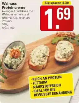 WEZ Walnuss Proteincreme Angebot