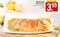WEZ Graved- oder Räucherlachs Angebot