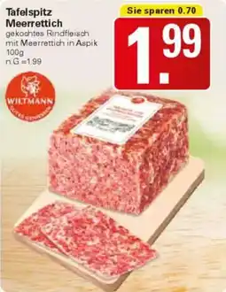 WEZ Tafelspitz Meerrettich Angebot