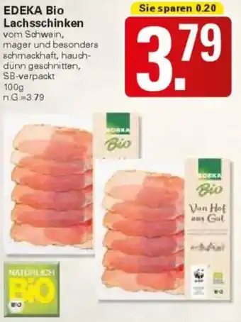WEZ EDEKA Bio Lachsschinken Angebot