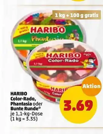 PENNY Haribo Color-rado Phantasia Oder Bunte Runde Angebot