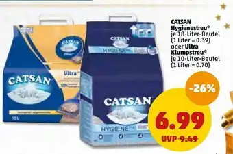 PENNY Catsan Hygienestreu Oder Ultra Klumpstreu Angebot