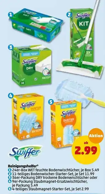 PENNY Swiffer Reinigungshelfer Angebot