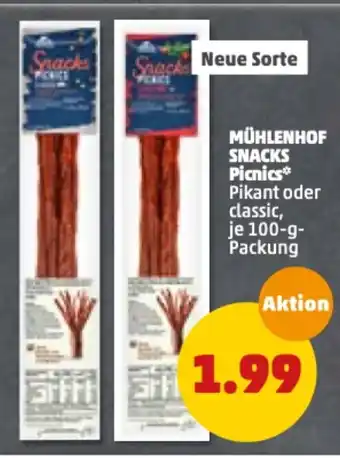 PENNY Mühlenhof Snacks Picnics Angebot