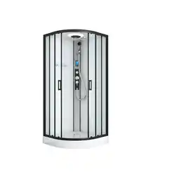 Netto Marken-Discount Komplettduschkabine Austin schwarz Angebot