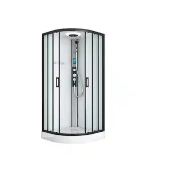 Netto Marken-Discount Komplettduschkabine Austin schwarz Angebot