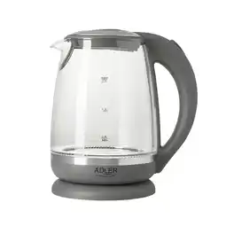 Netto Marken-Discount AD 1286 Wasserkocher 2,0 L - 2200 W, LED, Glasgehäuse, 360° drehbarer Angebot