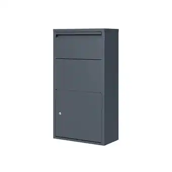 Netto Marken-Discount Westmann Briefkasten mit Paketbox Pollux freistehend Anthrazit 22x44x82cm Angebot