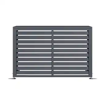 Netto Marken-Discount Westmann Verkleidung Wärmepumpe Boxa M Anthrazit Anthrazit 56x140x97cm Angebot