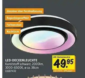 SCONTO Led-deckenleuchte Angebot