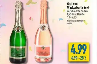 diska Graf Von Wackerbarth Sekt Angebot