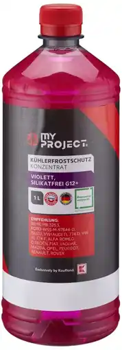 Kaufland My Project Kühlerfrostschutz G12+ Angebot