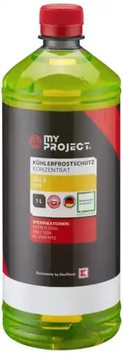 Kaufland My Project Kühlerfrostschutz G11 Angebot