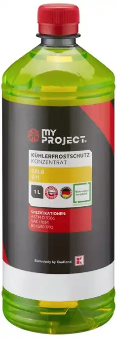 Kaufland My Project Kühlerfrostschutz G11 Angebot