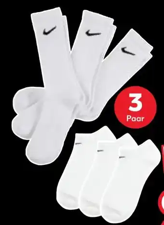 Kaufland Nike Unisex Sneakersocken 3er-Pack Angebot